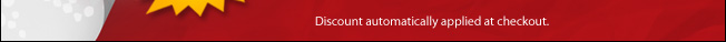 Discount automatically applied at checkout.