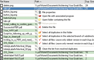 List of duplicates List of duplicates