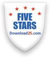 Easy Duplicate Finder™ has received 5 Stars Award at Download25.