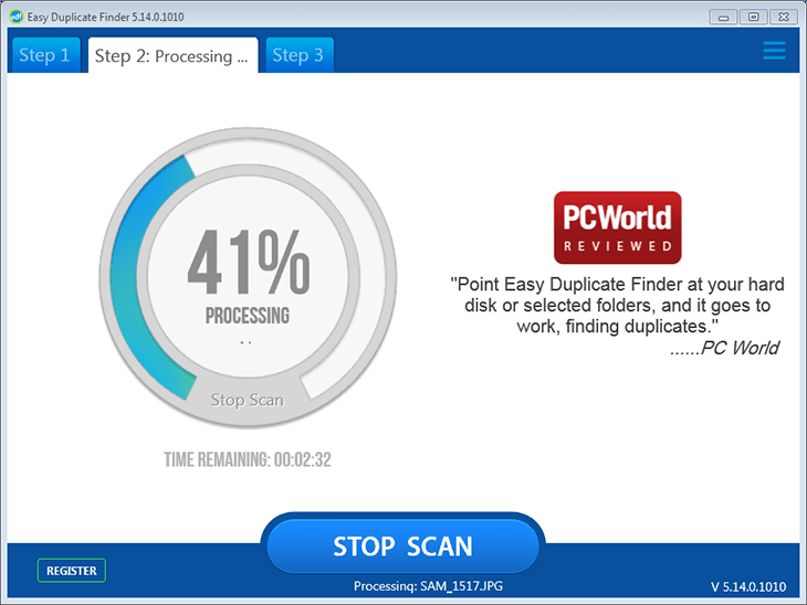 image duplicate scanner